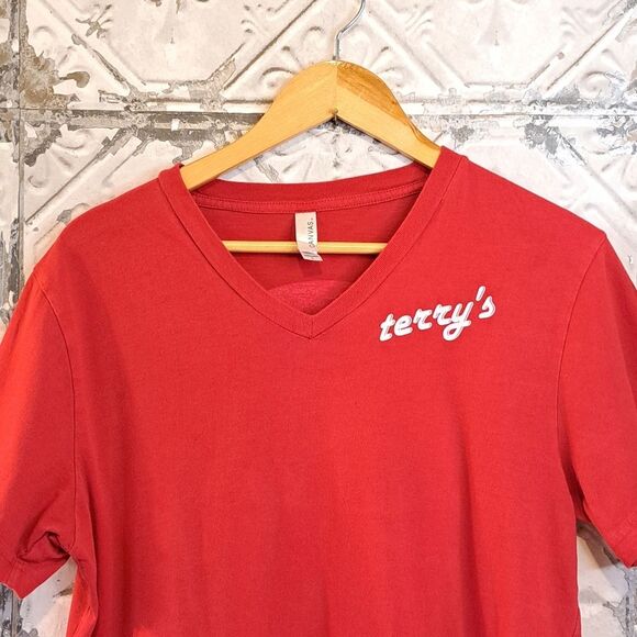 Rock n Roll T-Shirt by Canvass Graphic Design Front and Back Size Large - Picture 8 of 15